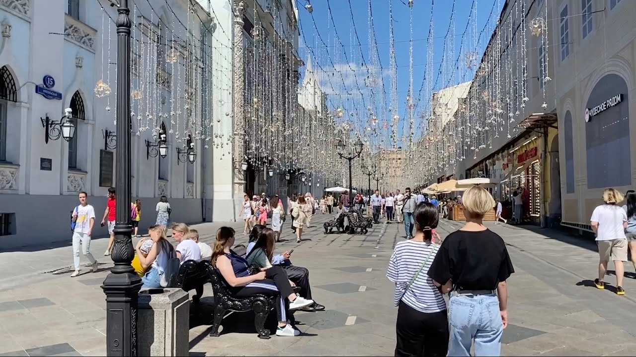 Лето в Москве! Гуляем по Никольской